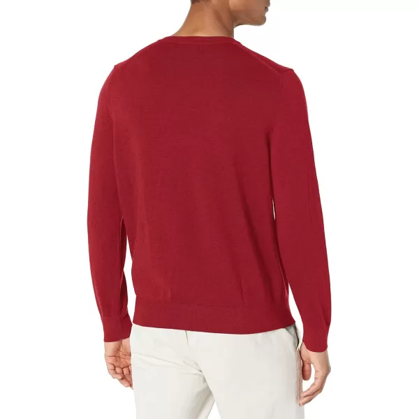 Nautica Mens Navtech VNeck SweaterBiking Red