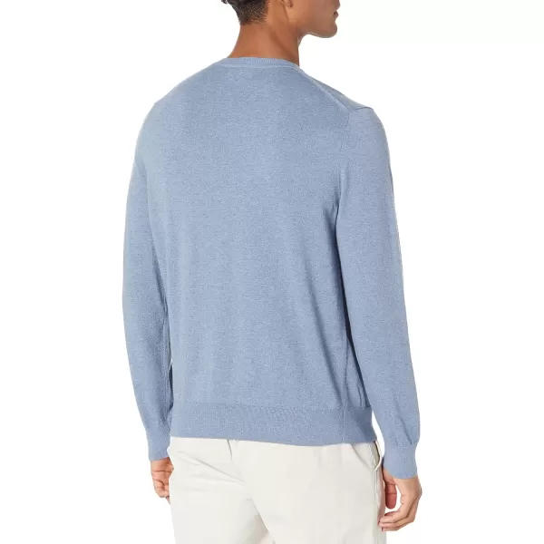 Nautica Mens Navtech VNeck SweaterDeep Anchor Heather