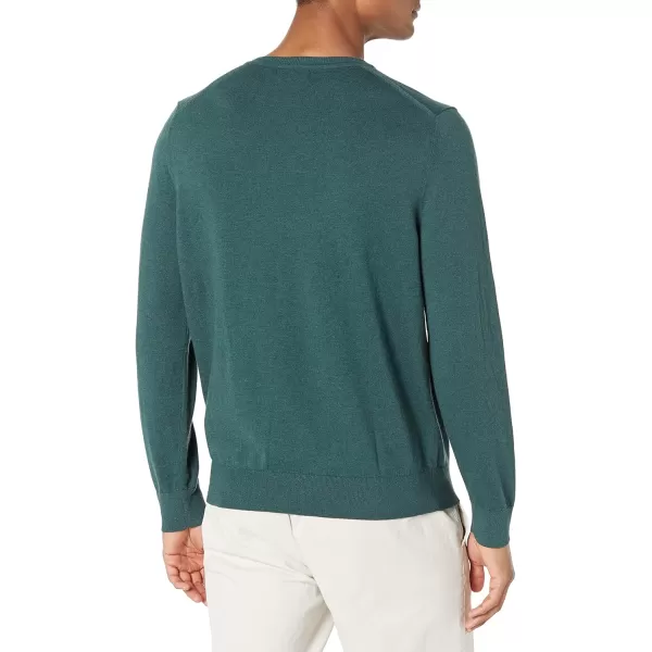 Nautica Mens Navtech VNeck SweaterHunter Green Heather