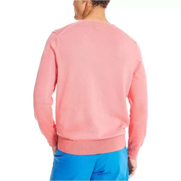 Nautica Mens Navtech VNeck SweaterTeaberry