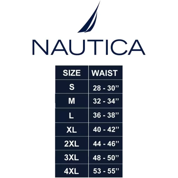 Nautica Mens Performance Compression Base Layer Solid Athletic Bike ShortsBlack