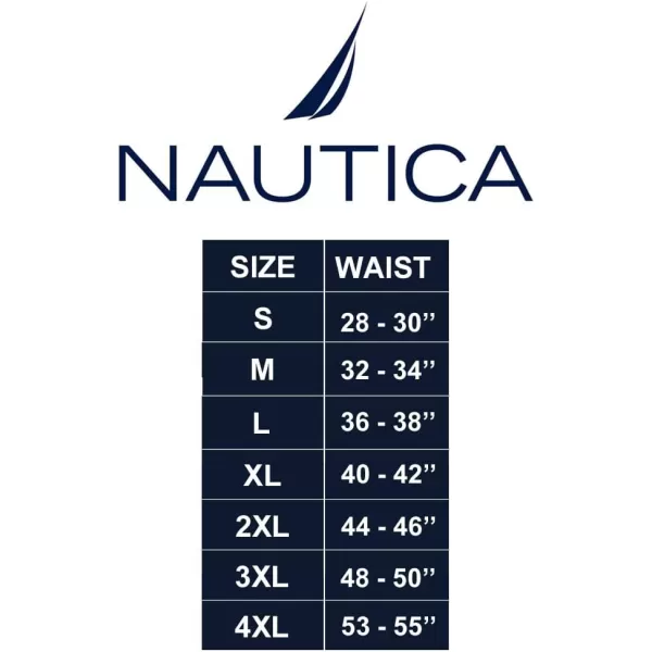 Nautica Mens Performance Compression Base Layer Solid Athletic Bike ShortsNavy