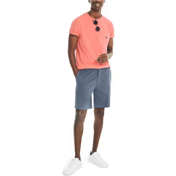 Nautica Mens Performance Deck Pocket TShirtDreamy Coral