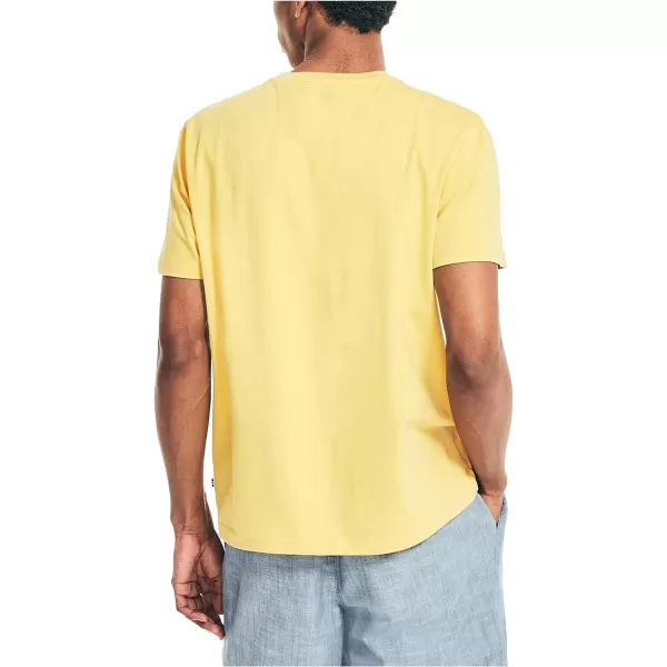 Nautica Mens Performance Deck Pocket TShirtOchre Beach