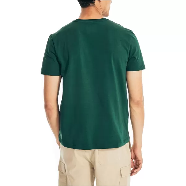 Nautica Mens Performance Deck Pocket TShirtTidal Green