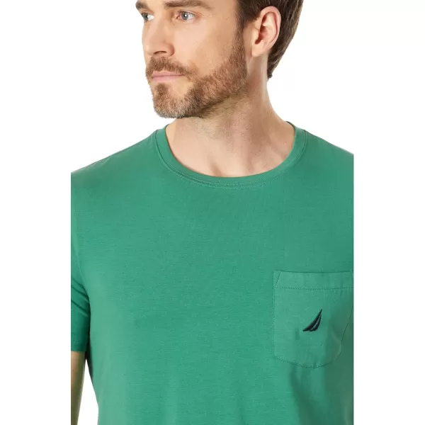 Nautica Mens Performance Pocket TShirtCoastal Pine