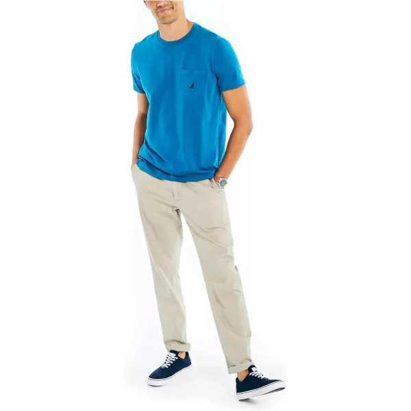 Nautica Mens Performance TShirtRich Teal