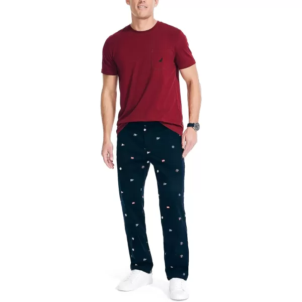 Nautica Mens Printed PantNavy Seas