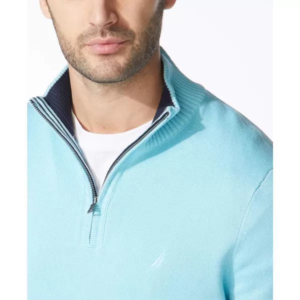 Nautica Mens QuarterZip SweaterWaterslide