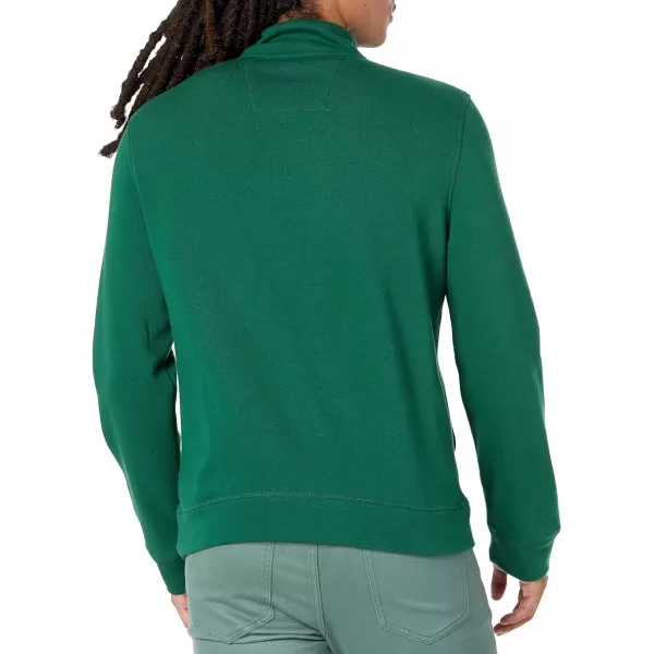 Nautica Mens QuarterZip SweatshirtTidal Green