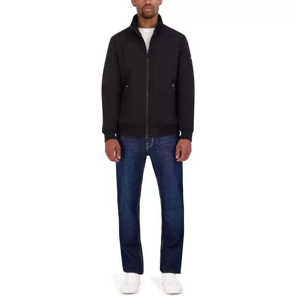 Nautica Mens Quilted Bomber JacketBlack