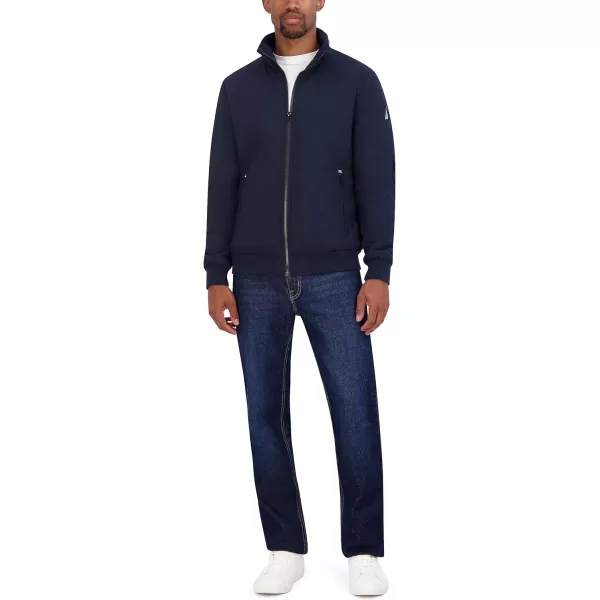 Nautica Mens Quilted Bomber JacketNavy