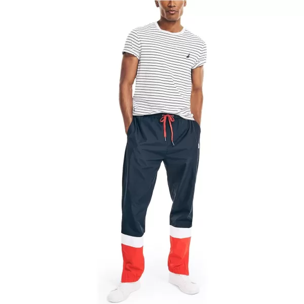 Nautica Mens Reissue Colorblock PantNavy