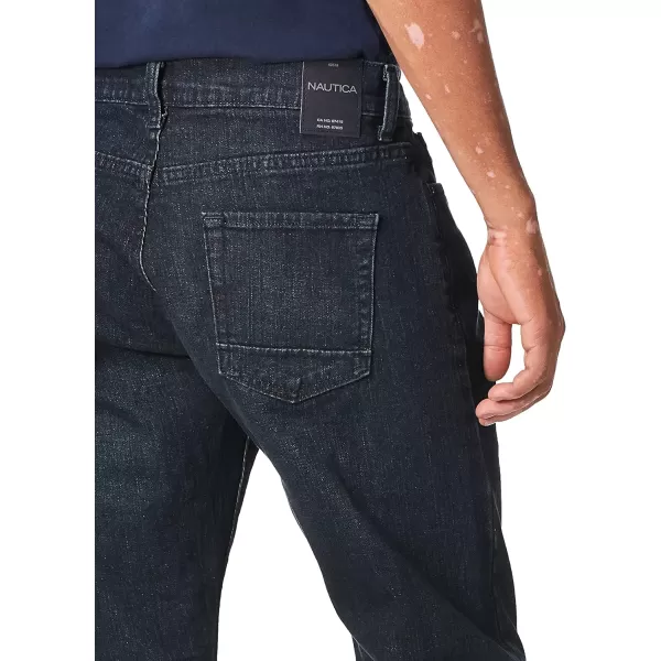 Nautica Mens Relaxed Fit Denim JeansPure Adriatic Sea Wash