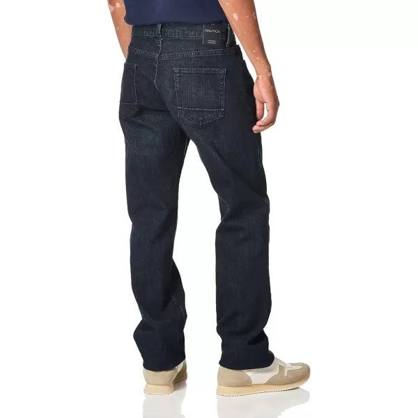 Nautica Mens Relaxed Fit Denim JeansPure Adriatic Sea Wash