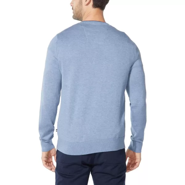 Nautica Mens Ribbed SweaterDeep Anchor Heather