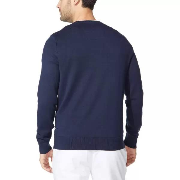 Nautica Mens Ribbed SweaterNavy