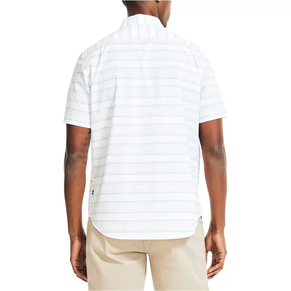 Nautica Mens Short Sleeve ShirtBright White