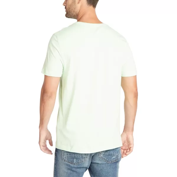 Nautica Mens Short Sleeve Solid Crew Neck TShirtPatina Green Solid