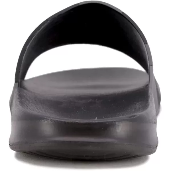 Nautica Mens Shower Sandals Open Toe Soft Slide House Slipper for Indoor amp OutdoorBlack Camo Callo