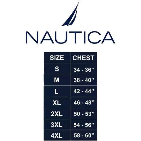 Nautica Mens Sleeveless Base Layer Solid Athletic Muscle Tank TopBlack