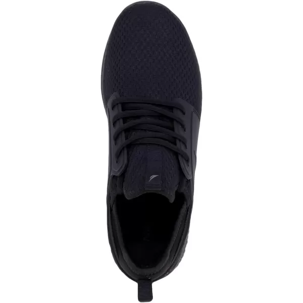 Nautica Mens Sneakers Athletic Comfortable Casual LaceUp Fashion Walking ShoesBlack Mono Rainey Sport