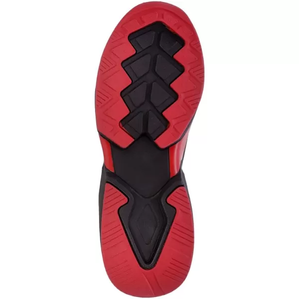 Nautica Mens Sneakers Athletic Comfortable Casual LaceUp Fashion Walking ShoesBlack Red Andino 2