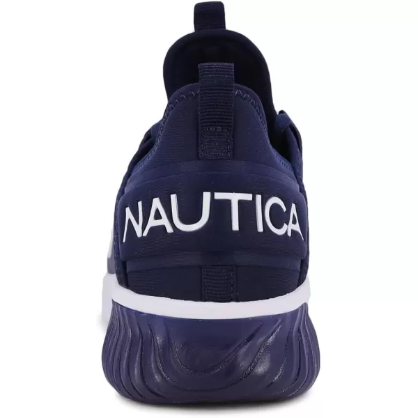 Nautica Mens Sneakers Athletic Comfortable Casual LaceUp Fashion Walking ShoesNavy 1 Rainey Sport