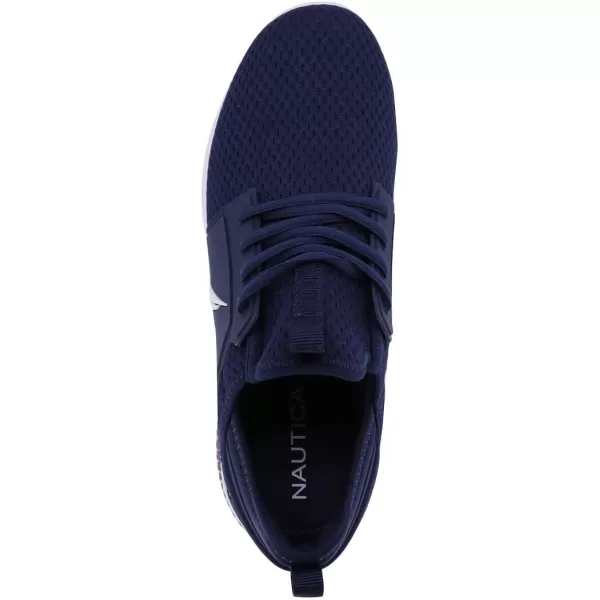 Nautica Mens Sneakers Athletic Comfortable Casual LaceUp Fashion Walking ShoesNavy 1 Rainey Sport