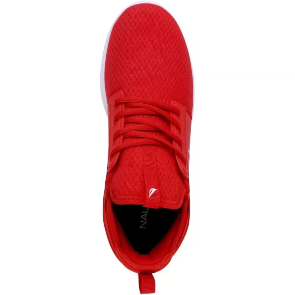 Nautica Mens Sneakers Comfortable Casual LaceUp Fashion Walking Shoes Lightweight JoggersRed Rainey Sport