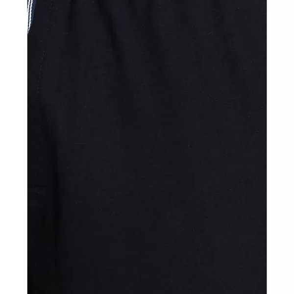 Nautica Mens Soft Knit Elastic Waistband Sleep Lounge ShortTrue Black