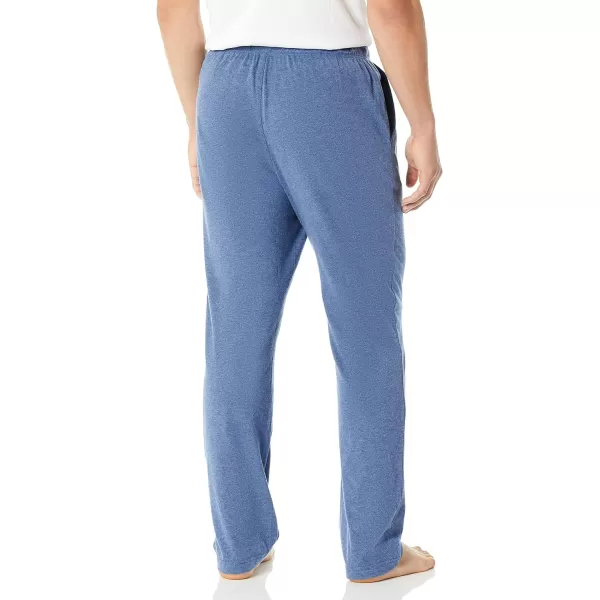 Nautica Mens Soft Knit Sleep Lounge PantBlue Indigo Heather