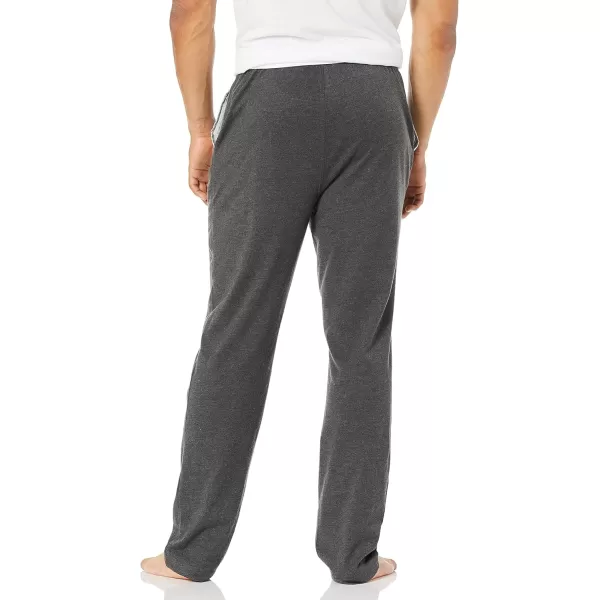 Nautica Mens Soft Knit Sleep Lounge PantCharcoal Heather