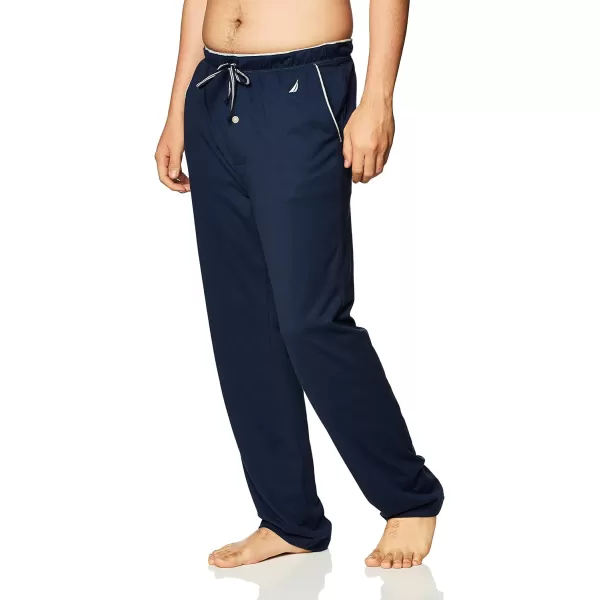 Nautica Mens Soft Knit Sleep Lounge PantNavy