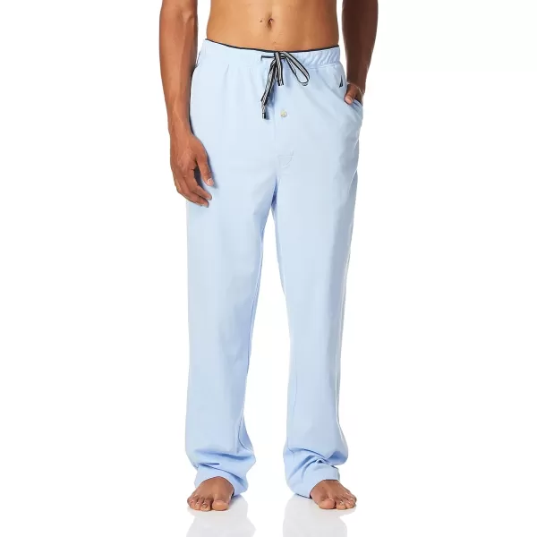 Nautica Mens Soft Knit Sleep Lounge PantNoon Blue