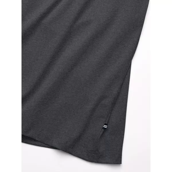 Nautica Mens Solid Crew Neck Short Sleeve Pocket TShirtCharcoal Heather