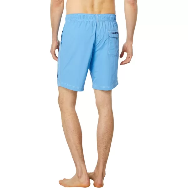 Nautica Mens Standard 8 QuickDry SwimAzure Blue