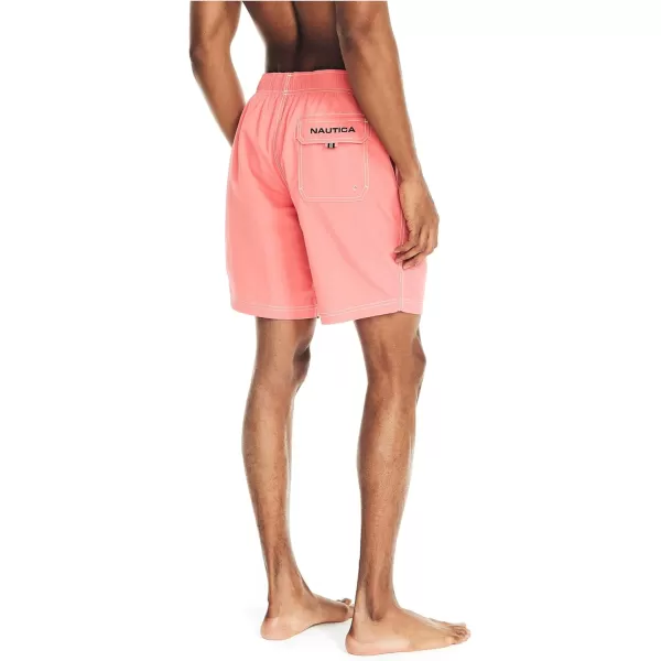 Nautica Mens Standard 8 QuickDry SwimTeaberry