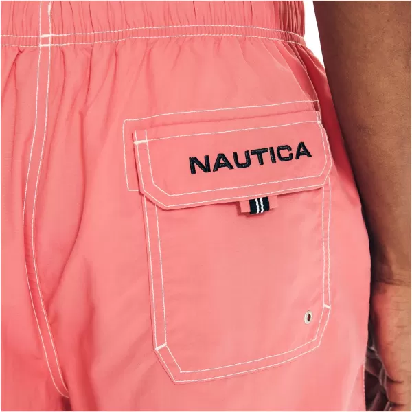 Nautica Mens Standard 8 QuickDry SwimTeaberry