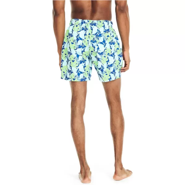 Nautica Mens Standard Sustainably Crafted 6 SwimBright Cobalt