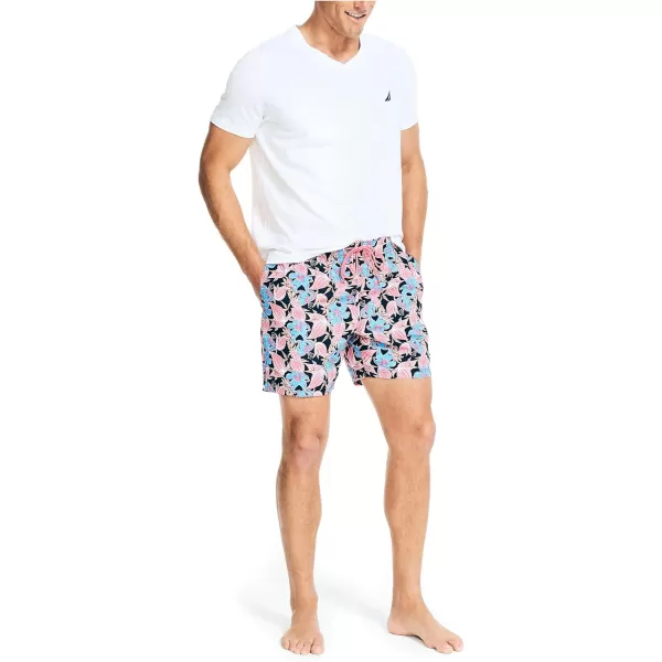 Nautica Mens Standard Sustainably Crafted 6 SwimNavy