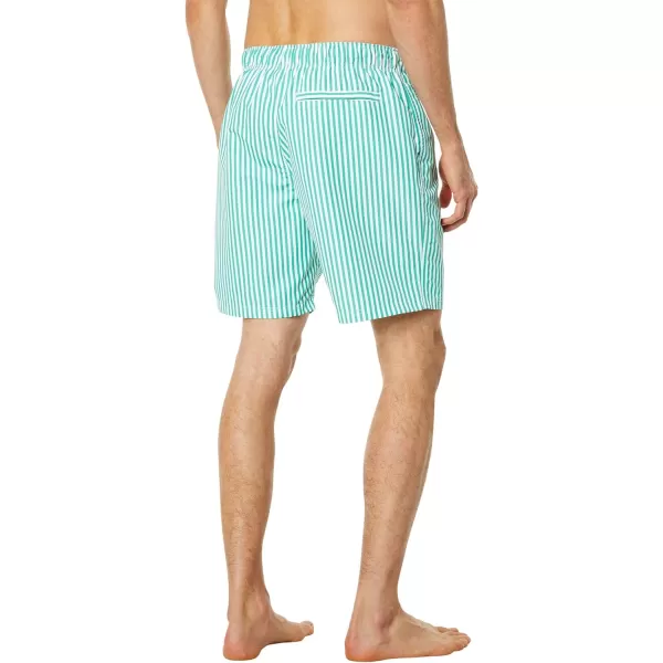 Nautica Mens Standard Sustainably Crafted 8 Printed SwimPepper Green