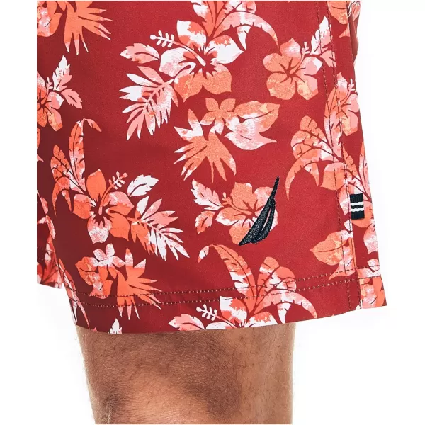 Nautica Mens Standard Sustainably Crafted 8 Swim ShortNautica Red