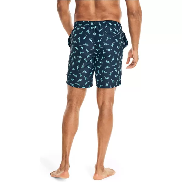 Nautica Mens Standard Sustainably Crafted 8 Swim ShortNavy