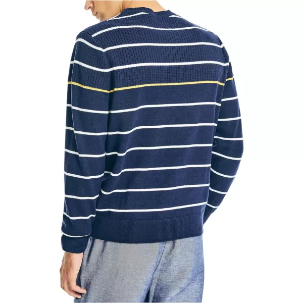 Nautica Mens Striped Crewneck SweaterNautica Mens Striped Crewneck Sweater