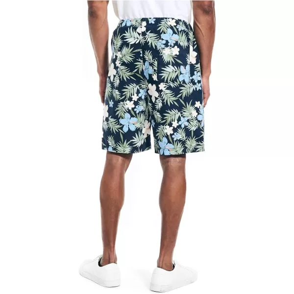 Nautica Mens Sustainably Crafted 85 Printed Cabana ShortNavy