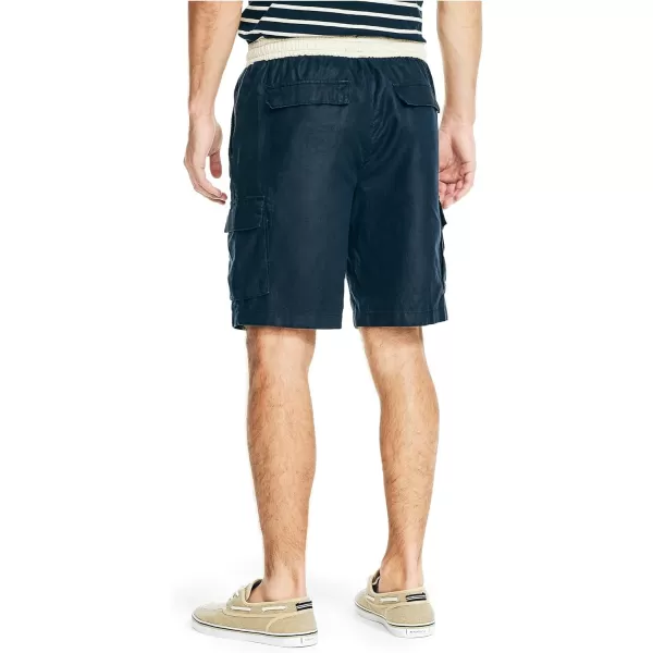 Nautica Mens Sustainably Crafted 85 Pullon Cargo ShortNavy