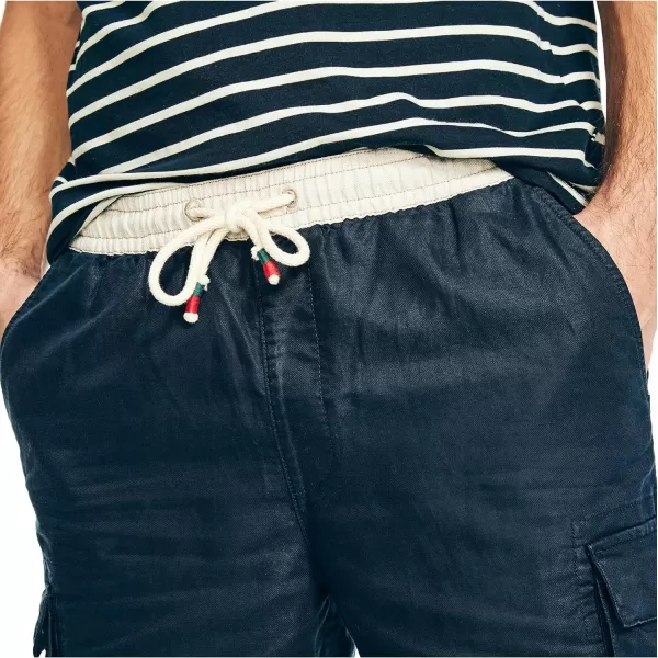 Nautica Mens Sustainably Crafted 85 Pullon Cargo ShortNavy