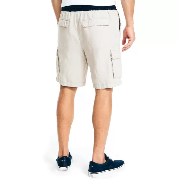 Nautica Mens Sustainably Crafted 85 Pullon Cargo ShortTrue Khaki