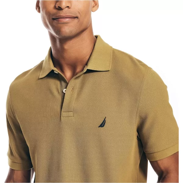 Nautica Mens Sustainably Crafted Classic Fit Deck PoloArcadia Green